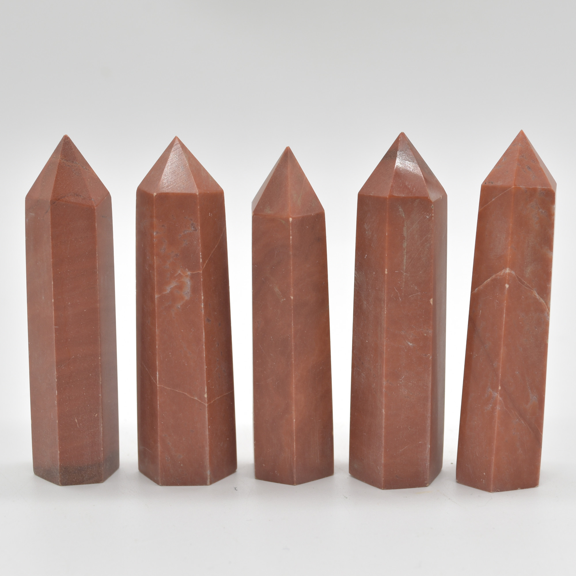 Red Jasper Crystal Point / Tower / Wand - 1 Count - 5 Sizes - Image 8
