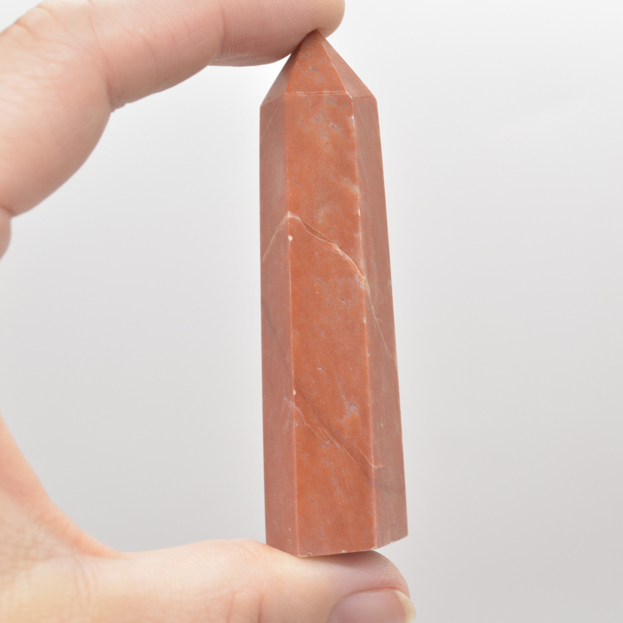 Red Jasper Crystal Point / Tower / Wand - 1 Count - 5 Sizes - Image 9