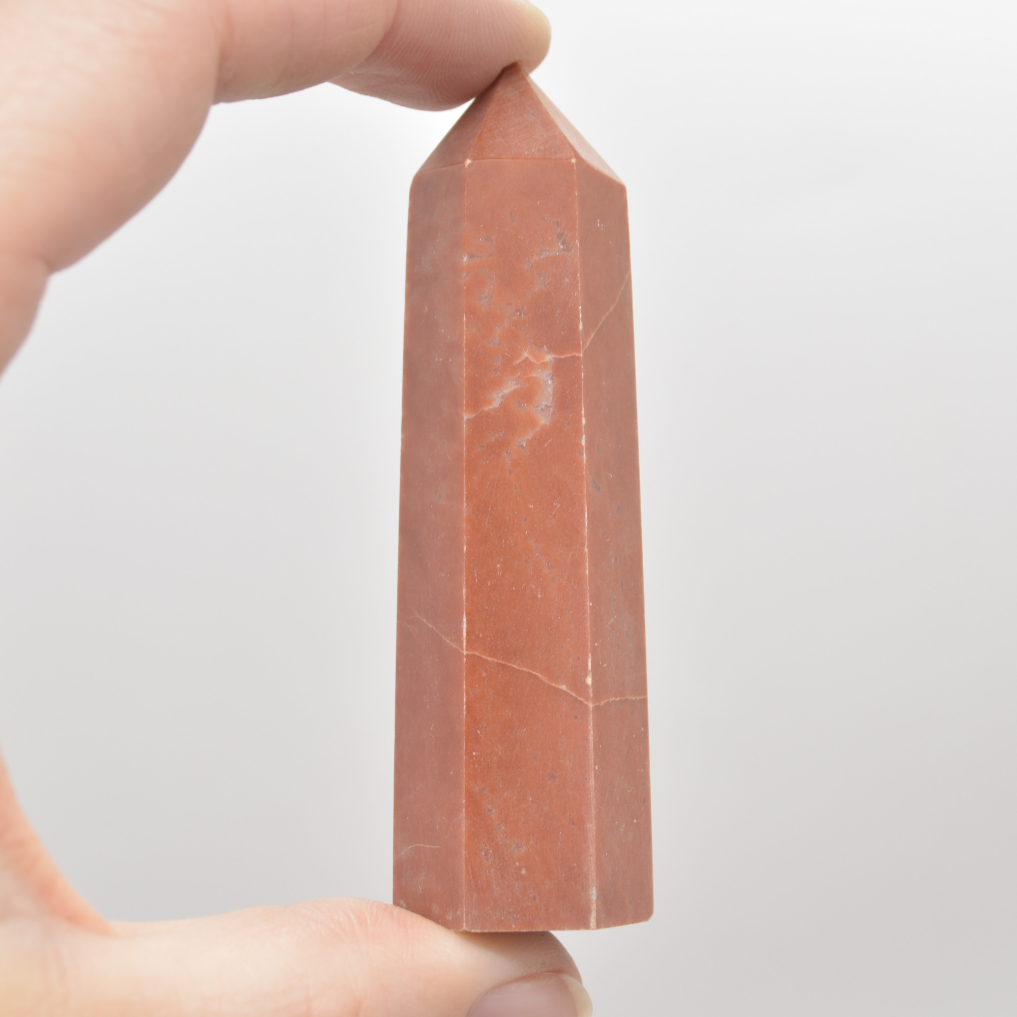 Red Jasper Crystal Point / Tower / Wand - 1 Count - 5 Sizes - Image 10