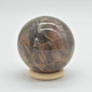 Black Moonstone Crystal Sphere, Ball  - 6.5cm - 434 grams #05