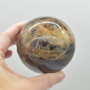 Black Moonstone Crystal Sphere, Ball  - 7cm - 530 grams #07