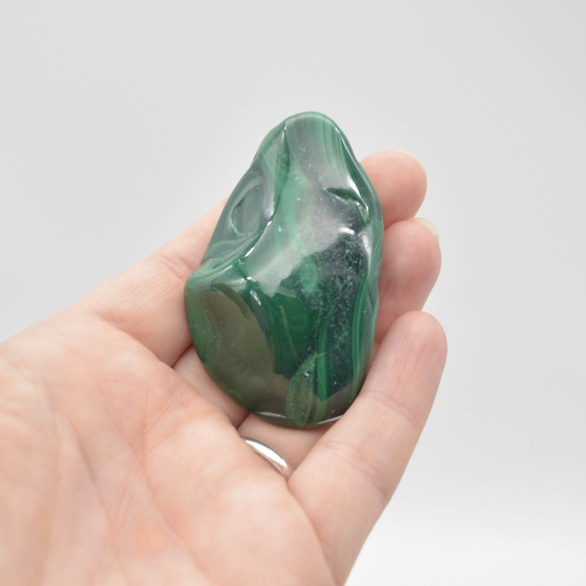 Malachite Crystal Freeform - 1 Count - 80g - 90g - Image 5