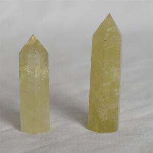 Yellow Quartz Point Tower Wand - Various sizes