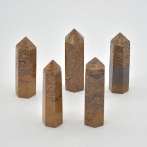 Elephant Skin Jasper Gemstone Point Tower Wand - 6cm - 7.5cm