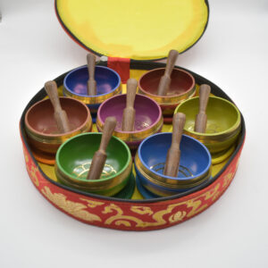 7 Chakra Singing Bowls Meditation Bowls Set