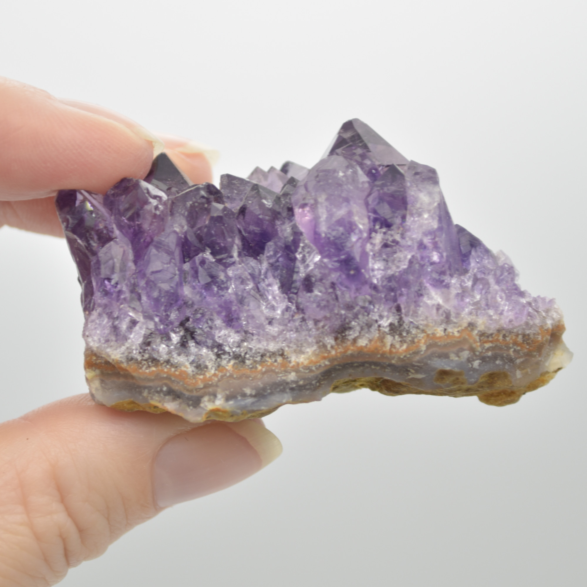 Amethyst Raw Cluster - 57 grams #005 - Image 7