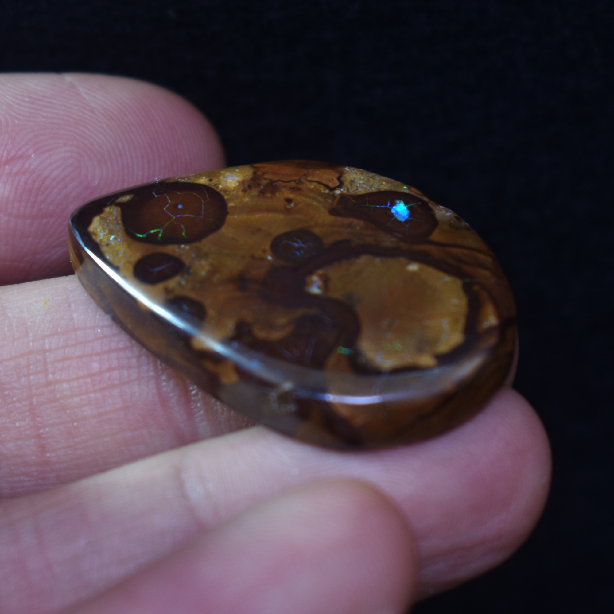 Australian Polished Boulder Opal Stone – 40ct weight #03 - Image 2