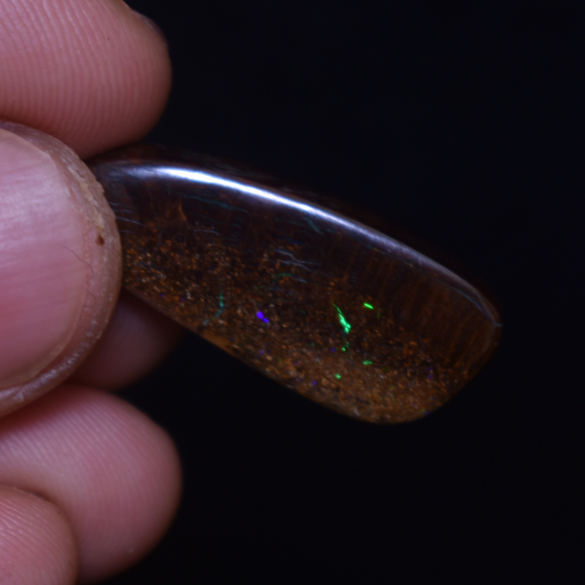 Australian Polished Boulder Opal Stone – 18ct weight #09 - Image 5