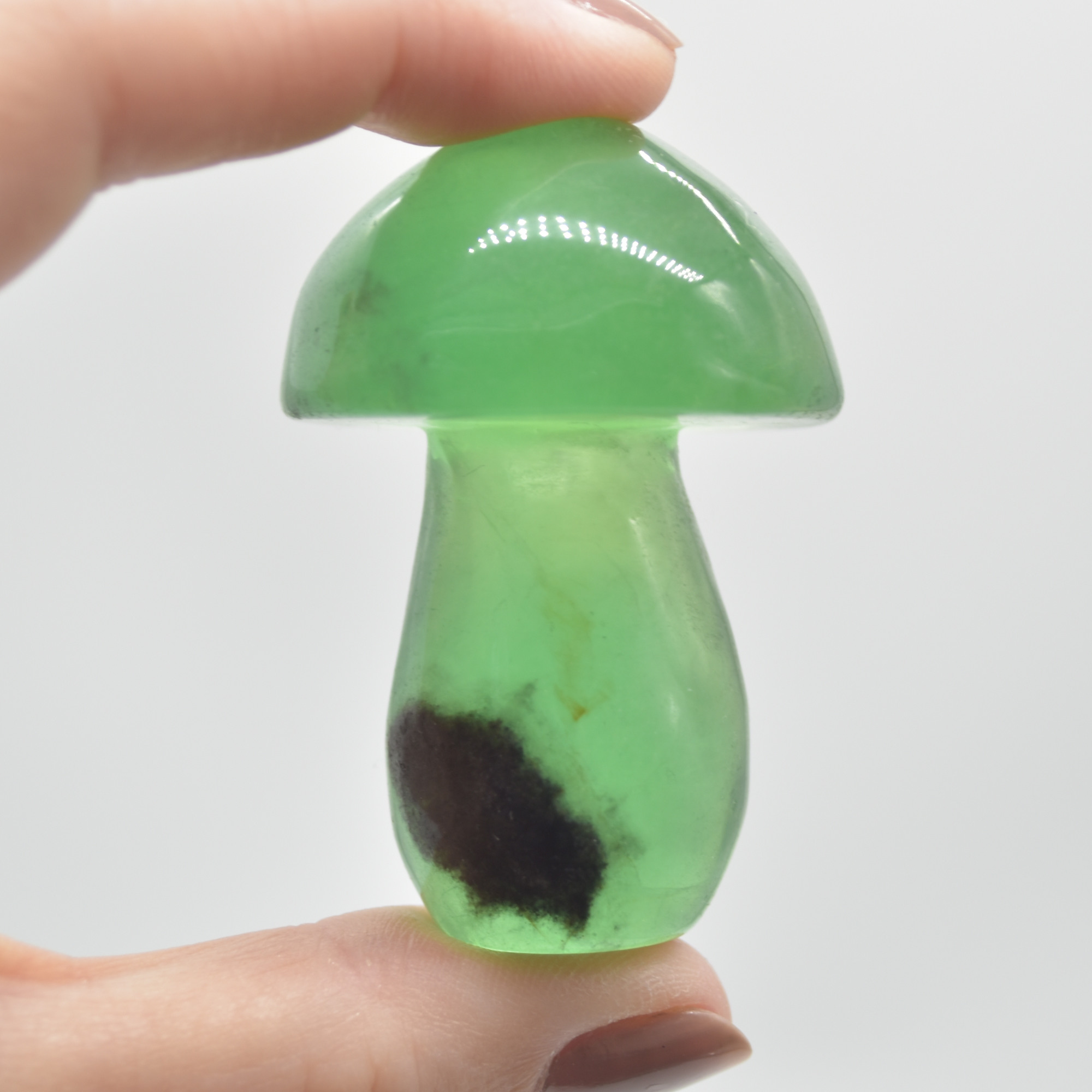 Rainbow Fluorite Crystal Mushroom - 5cm - 6.5cm - Image 5