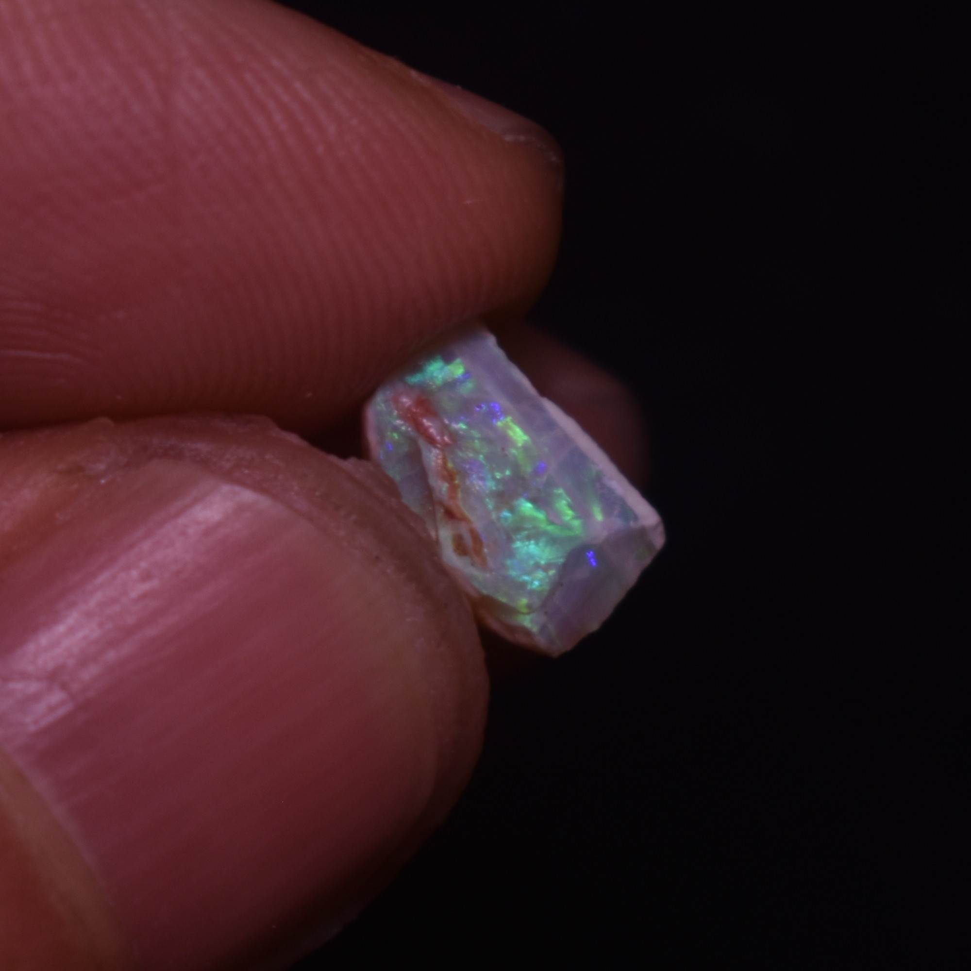 Lightning Ridge Raw Rough Opal Specimen from Australia, 2.8ct weight #11 - Image 4