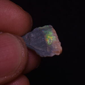 Lightning Ridge Raw Rough Semi-Black Opal Specimen from Australia, 3ct weight #16