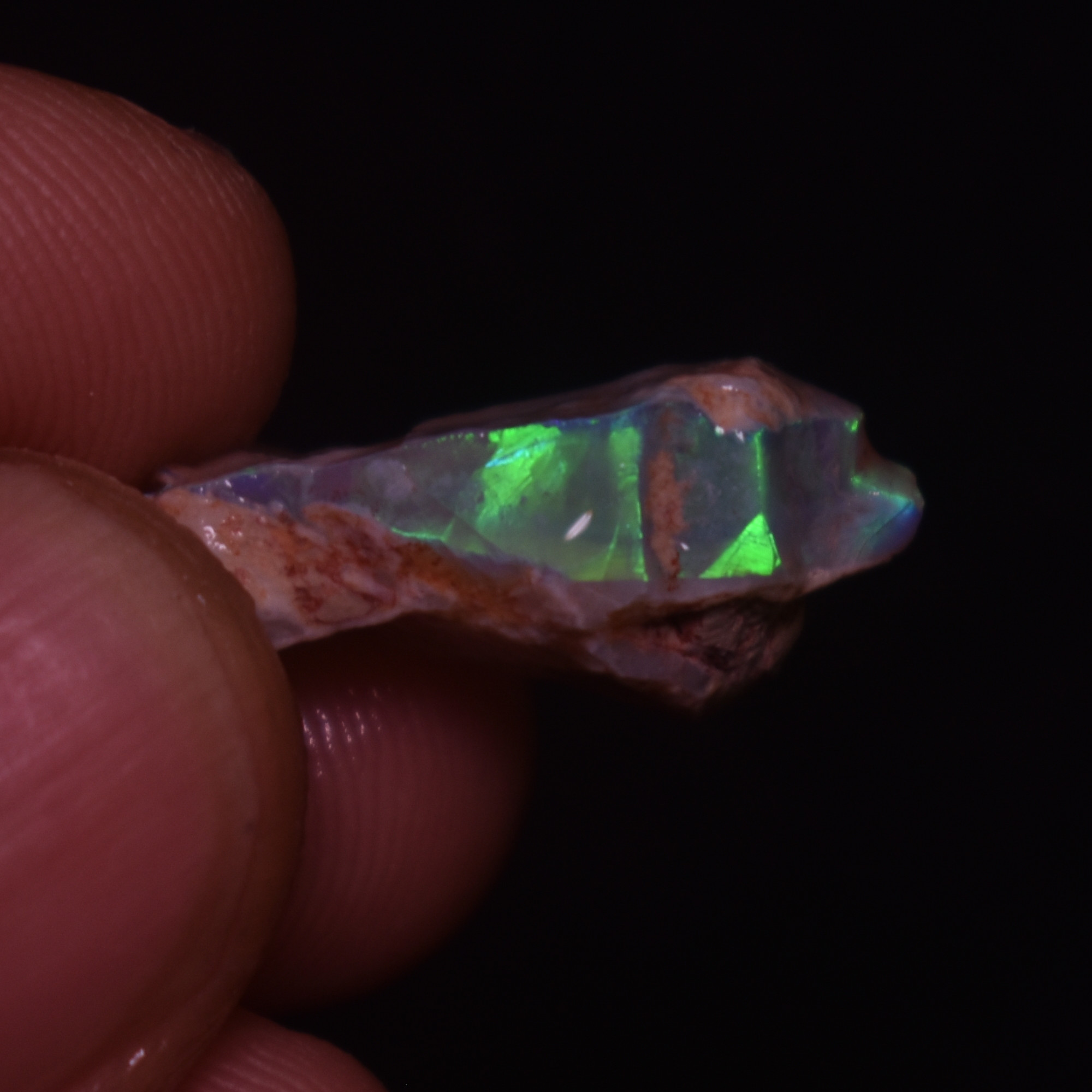 Lightning Ridge Raw Rough Opal Specimen from Australia, 7.6ct weight