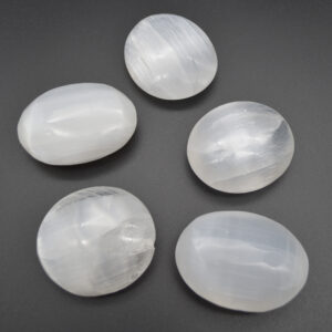Selenite Palm Stone - 5cm - 6cm - 1 Count