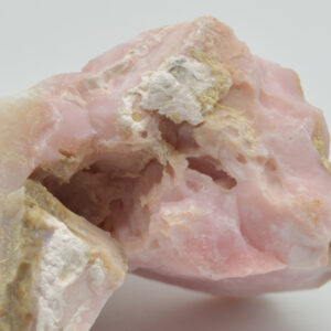 Raw Peruvian Pink Opal Rough Crystal Specimen Rock from Peru - 343 grams #06