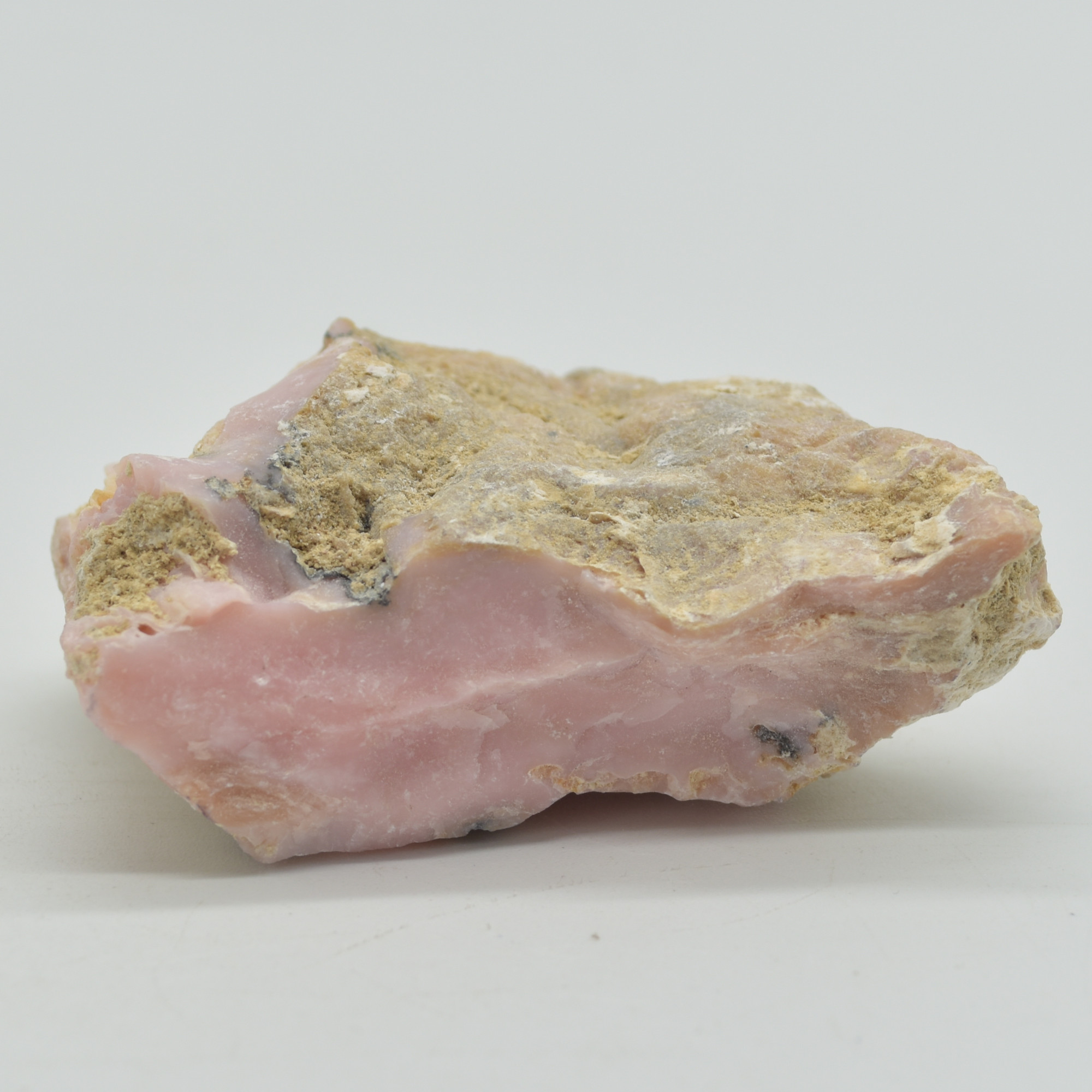 Raw Peruvian Pink Opal Rough Crystal Specimen Rock from Peru - 116 grams #07 - Image 2