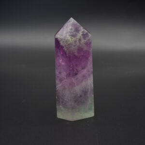 Pink Rainbow Fluorite Point, Tower, Wand  - 392 grams