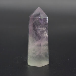 Pink Rainbow Fluorite Point, Tower, Wand  - 79 grams