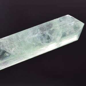 Pink Rainbow Fluorite Point, Tower, Wand  - 404 grams