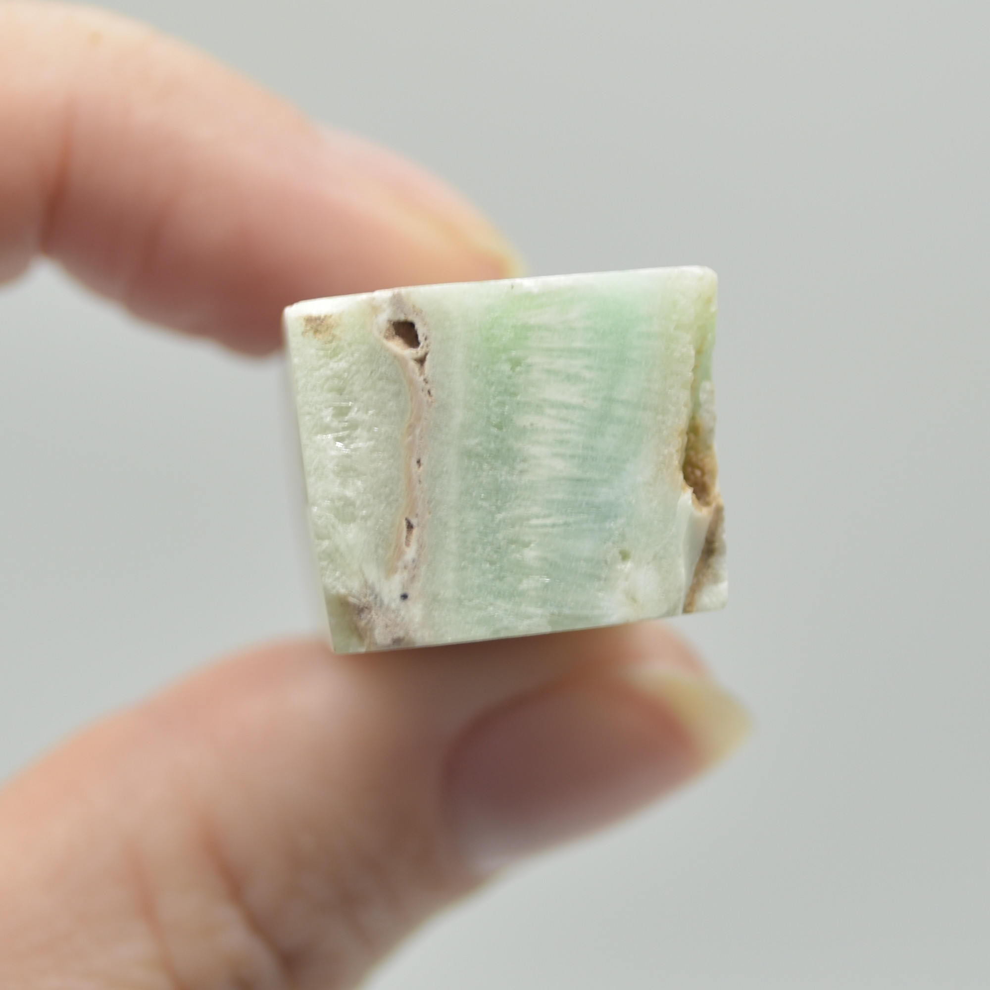 Blue Caribbean Calcite Point, Tower, Wand - 4 Sizes - 1 Count - Image 9