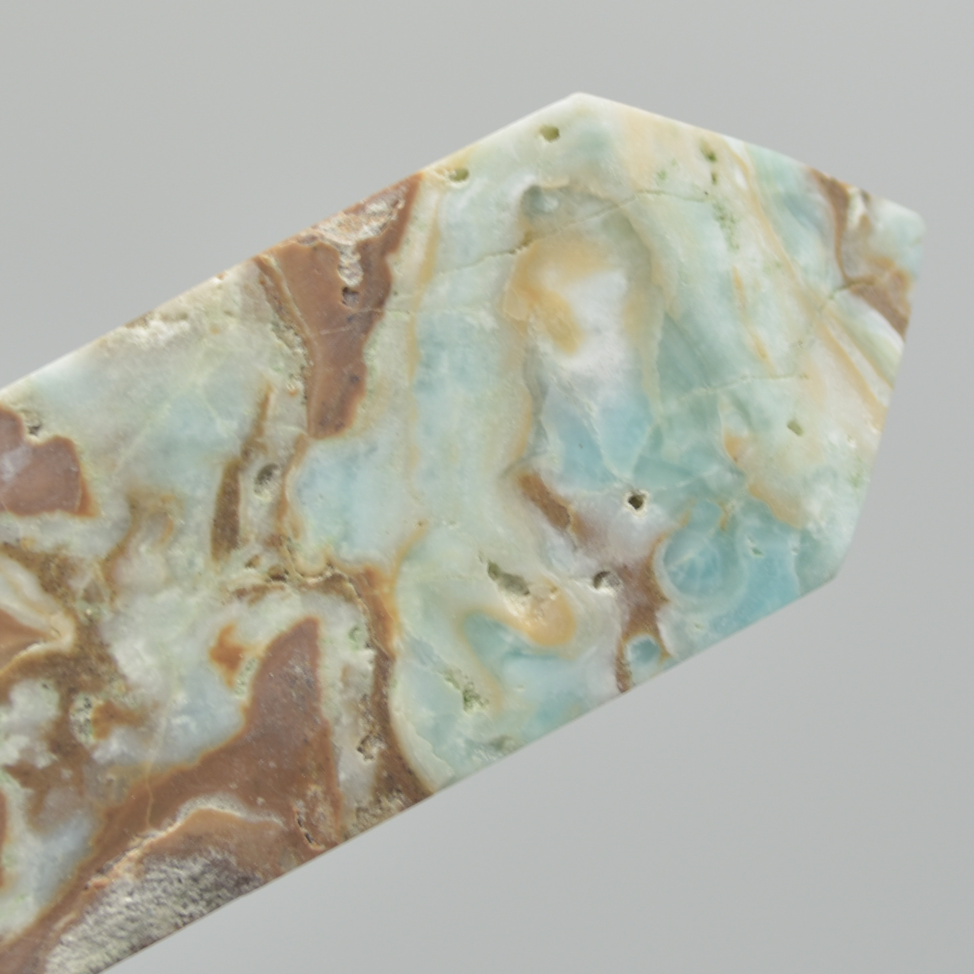 Blue Caribbean Calcite Point, Tower, Wand - 4 Sizes - 1 Count - Image 10