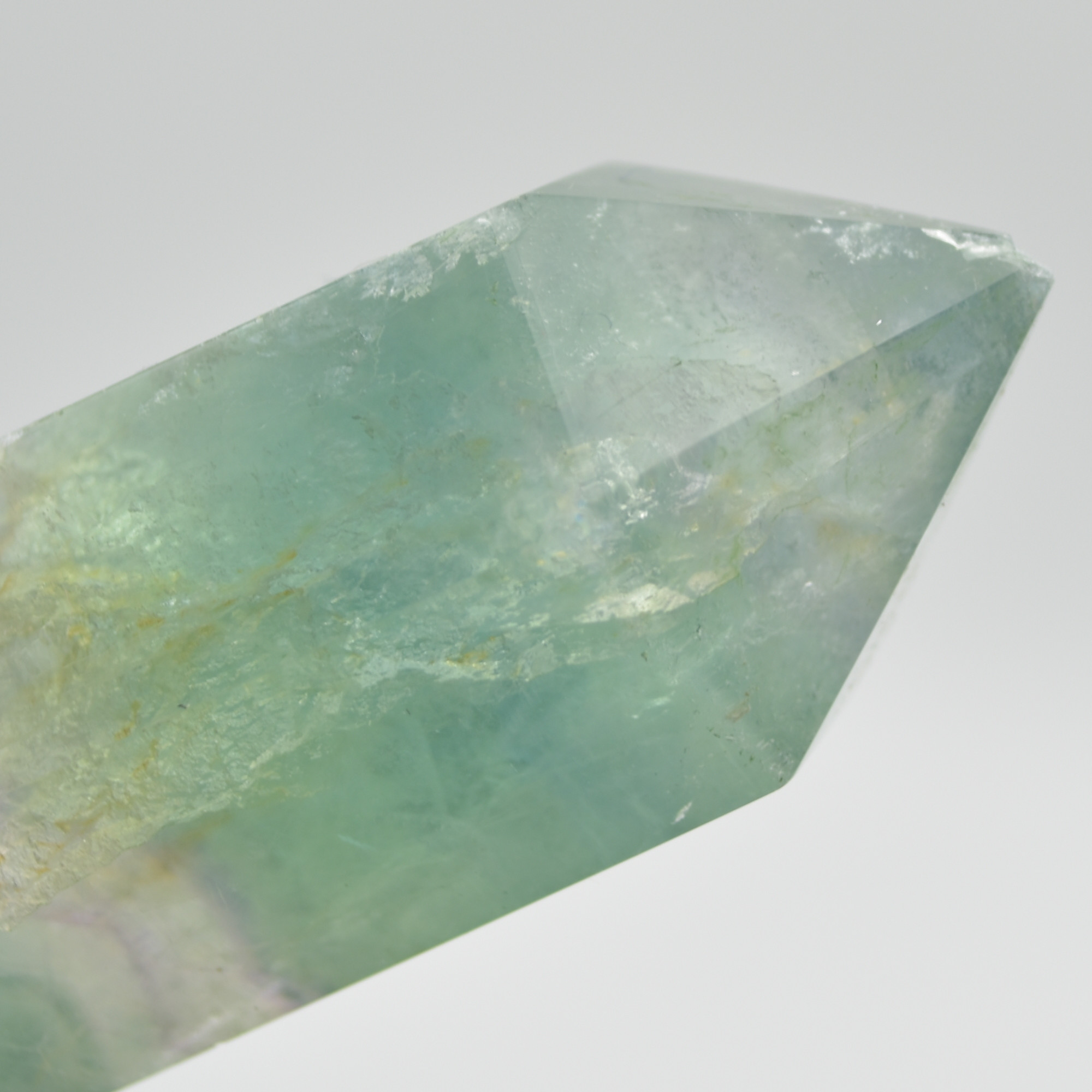 Snowflake Fluorite Point, Tower, Wand - 332 grams - Image 8