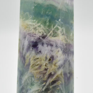 20cm Snowflake Fluorite Point, Tower, Wand  - 773 grams