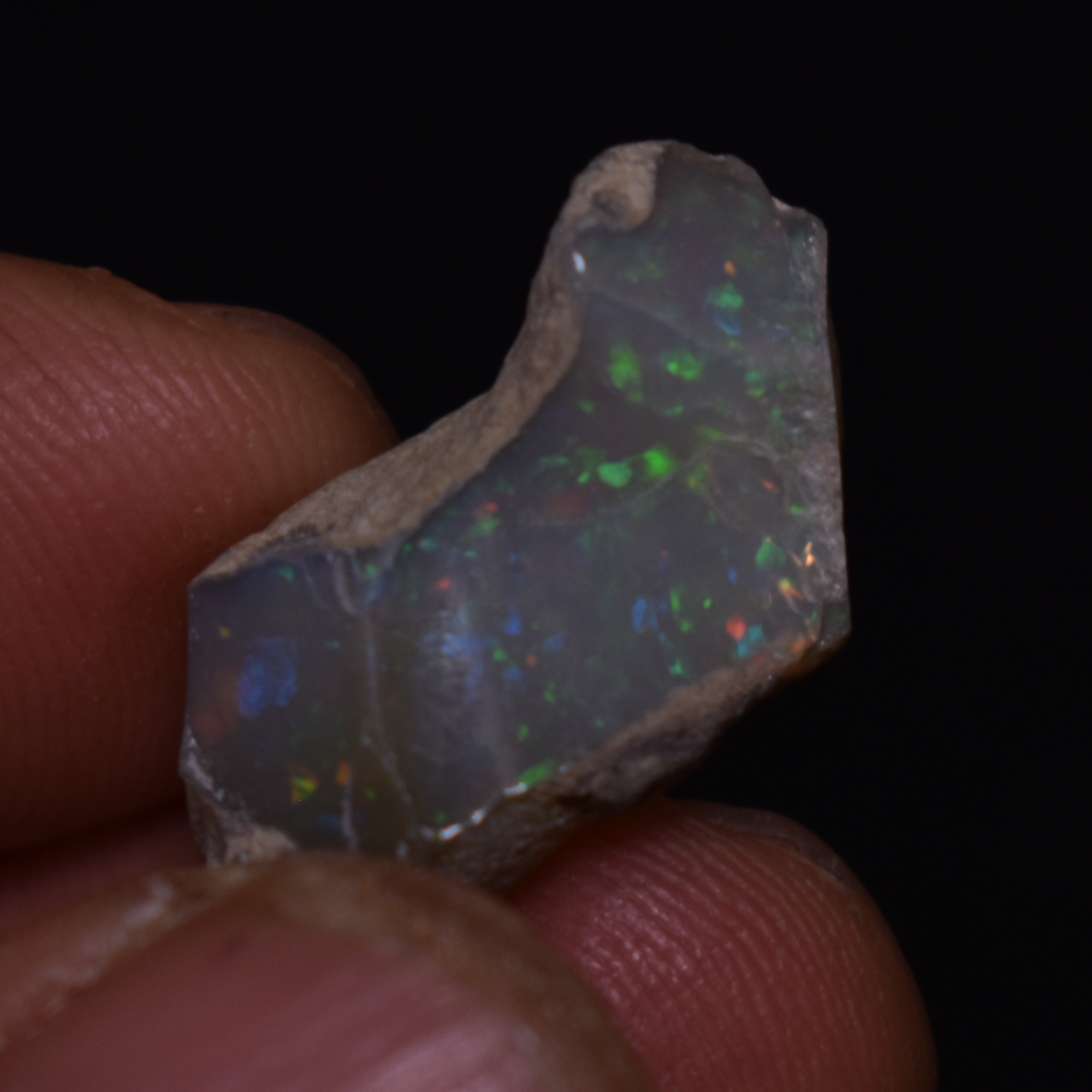 Raw Ethiopian Opal Specimen Rock - 2 grams - Image 7