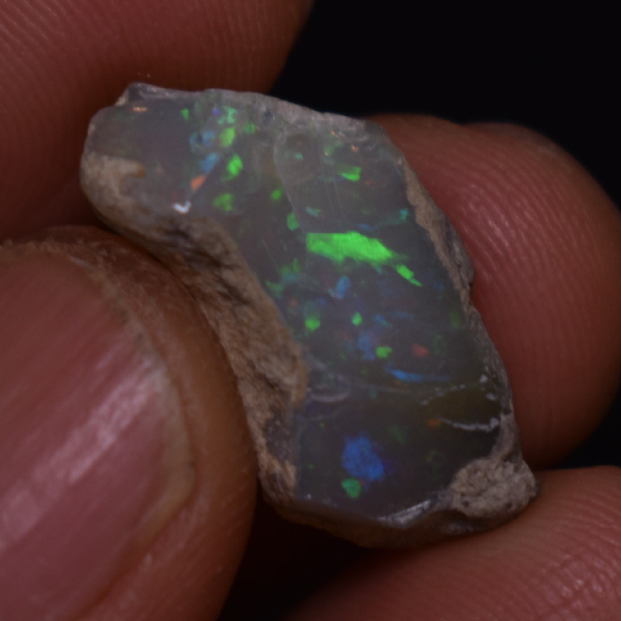 Raw Ethiopian Opal Specimen Rock - 2 grams - Image 8