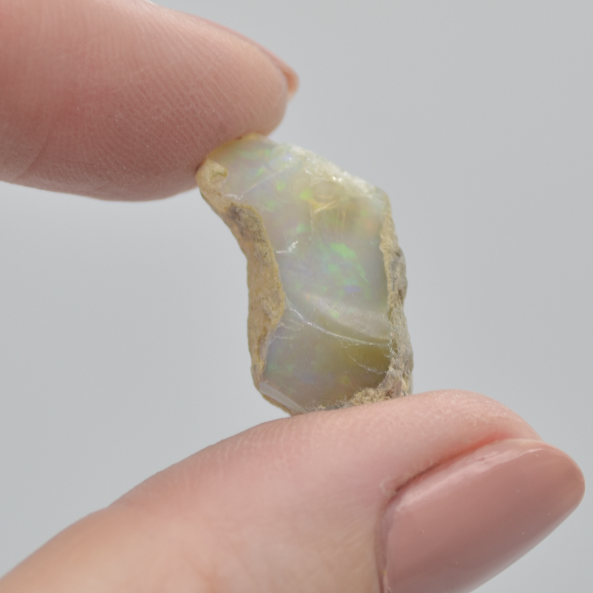 Raw Ethiopian Opal Specimen Rock - 2 grams - Image 4