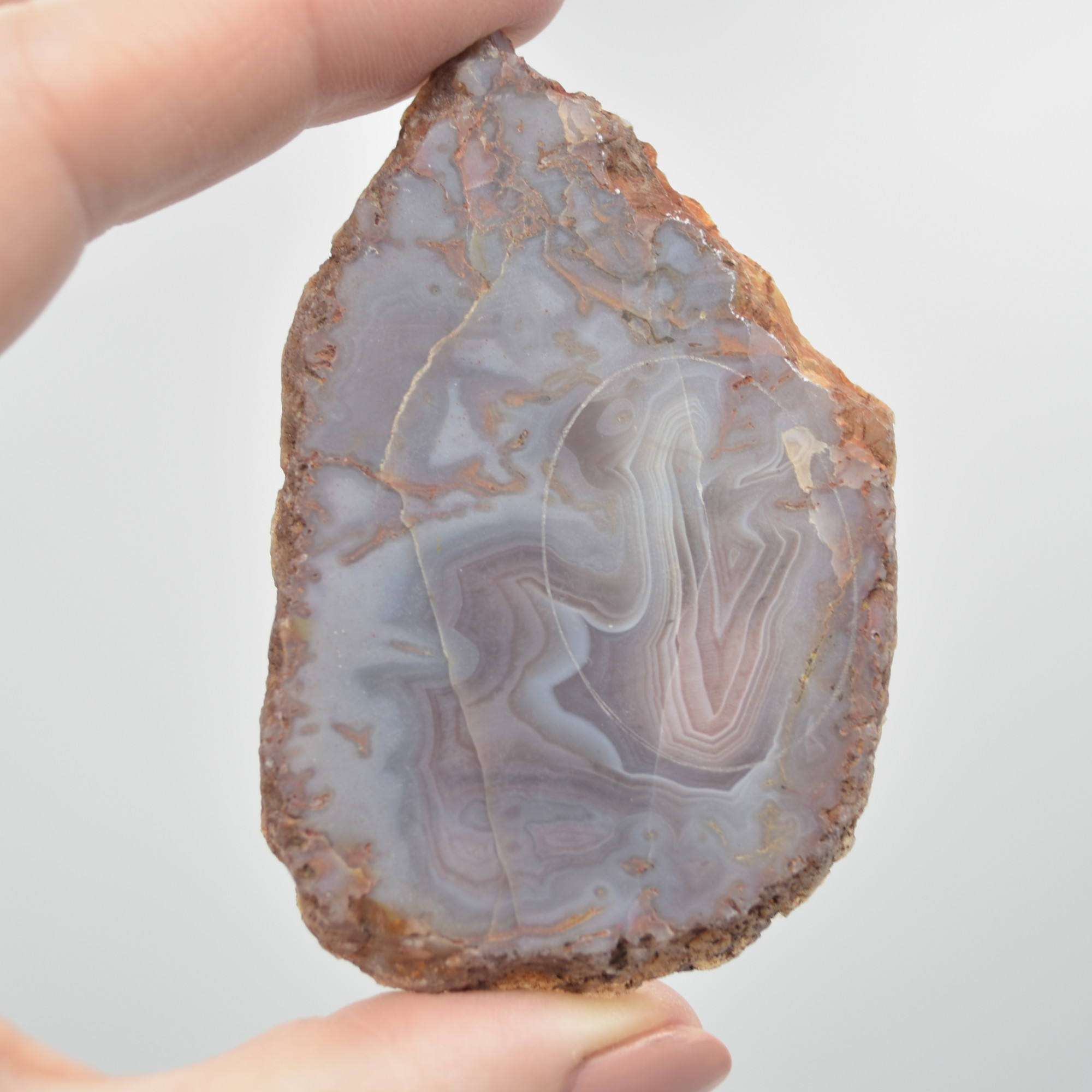 Raw Botswana Agate Specimen Slice / Rock - 33 grams - Image 5
