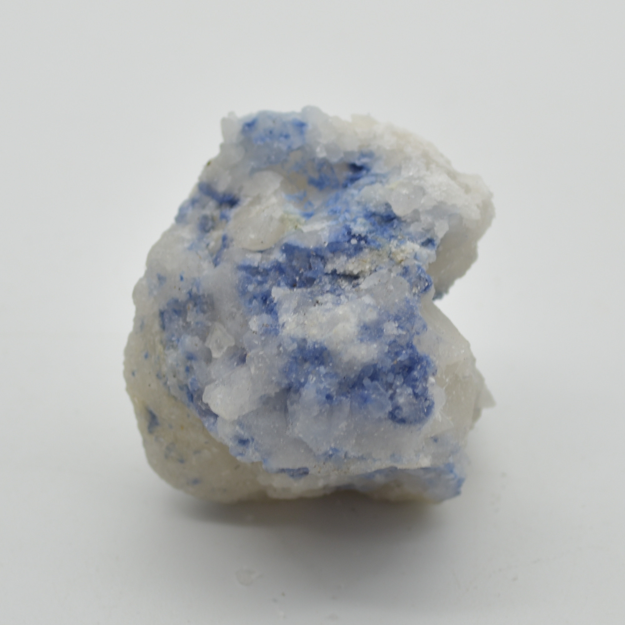 Raw Dumortierite in Quartz Specimen Rock - 79 grams - Image 2
