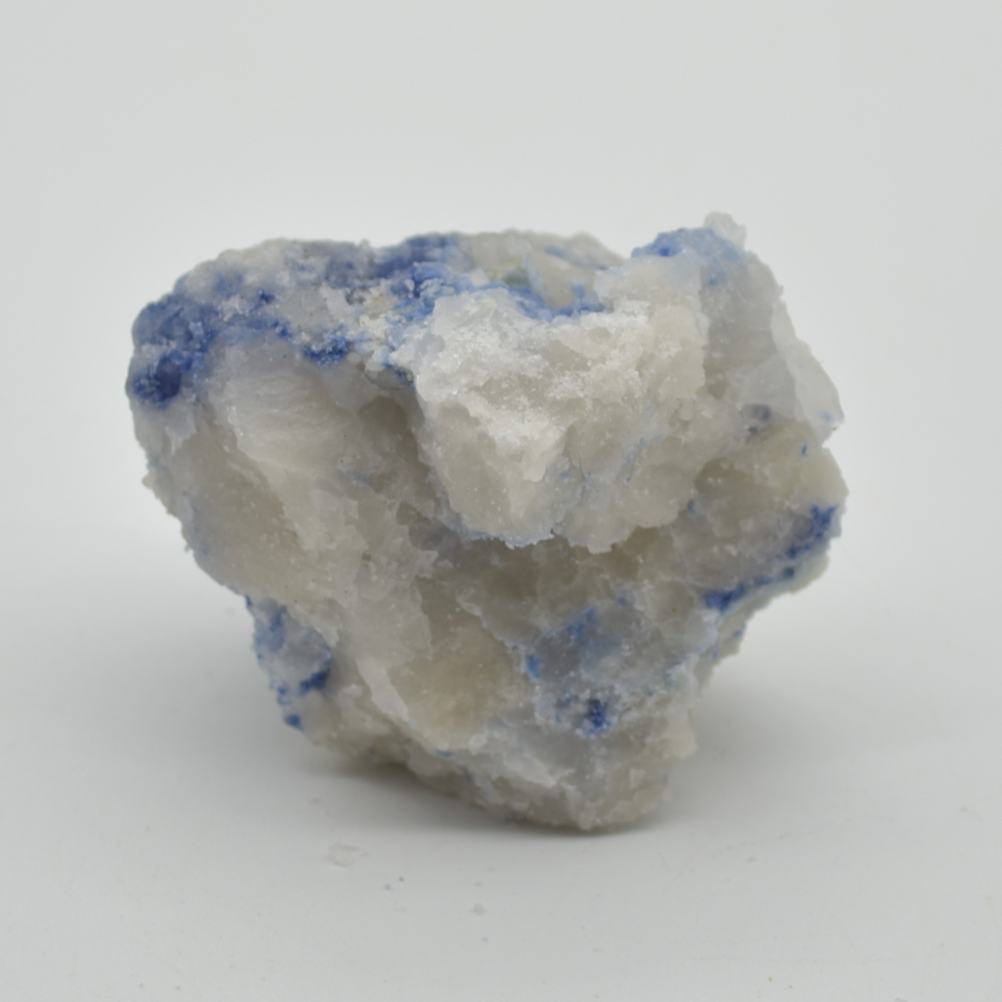 Raw Dumortierite in Quartz Specimen Rock - 79 grams - Image 3