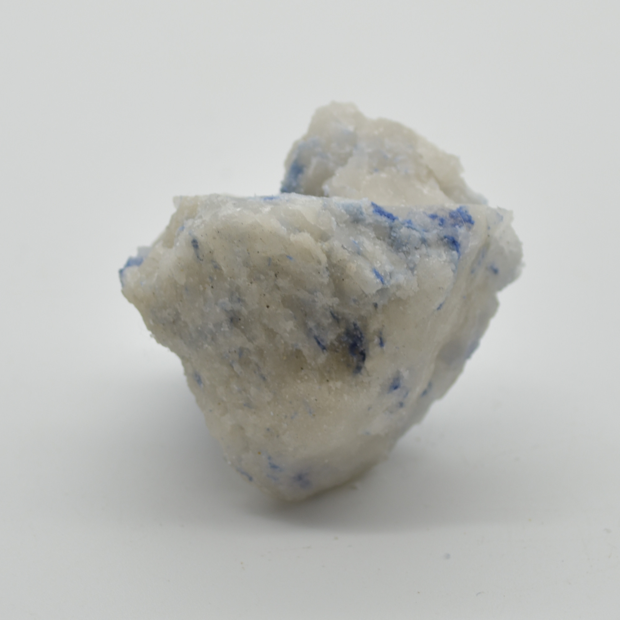 Raw Dumortierite in Quartz Specimen Rock - 79 grams - Image 4