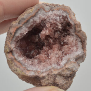 Pink Amethyst Raw Geode Specimen Rock - 85 grams