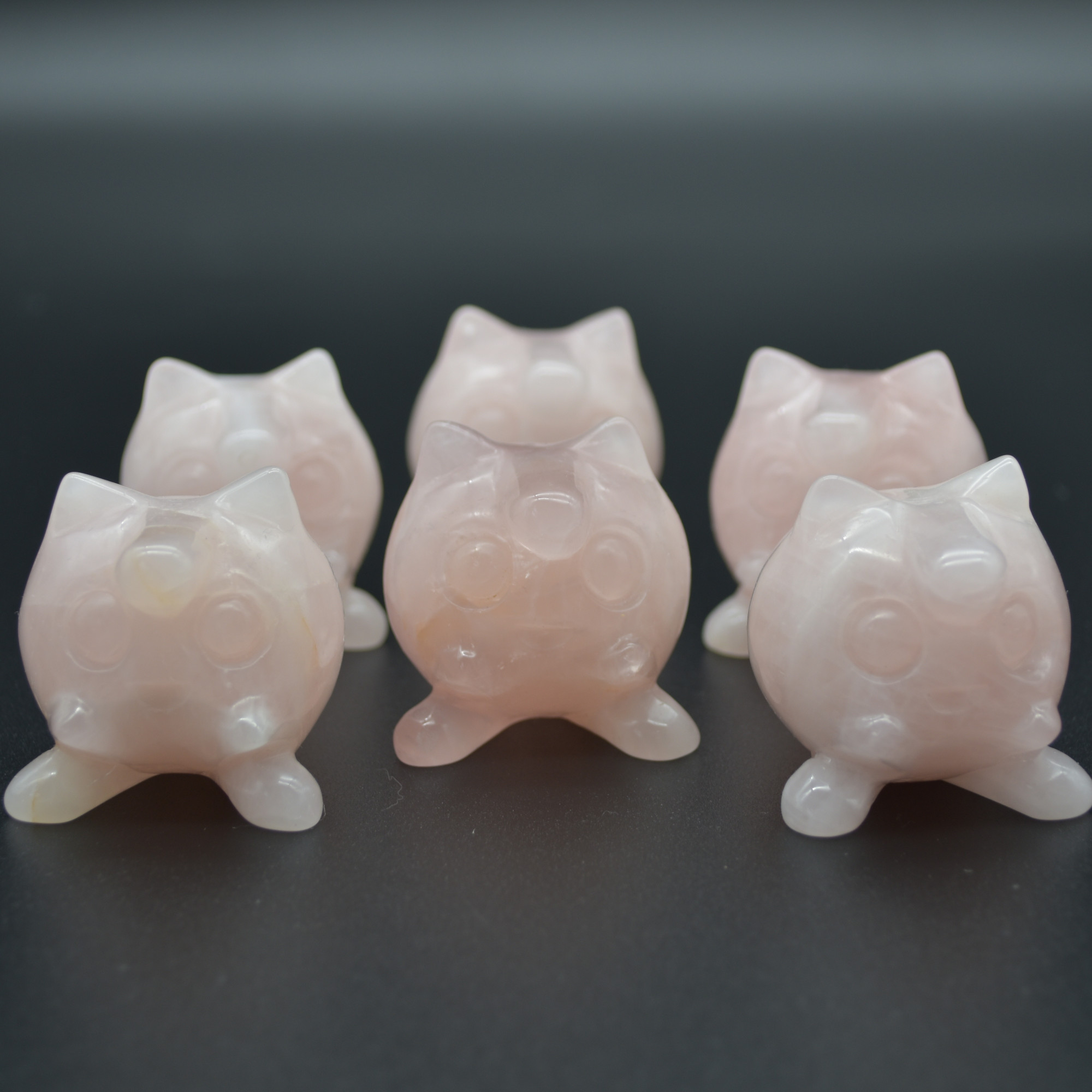 Rose Quartz Crystal Jigglypuff - 3.5cm - 1 count - Image 8