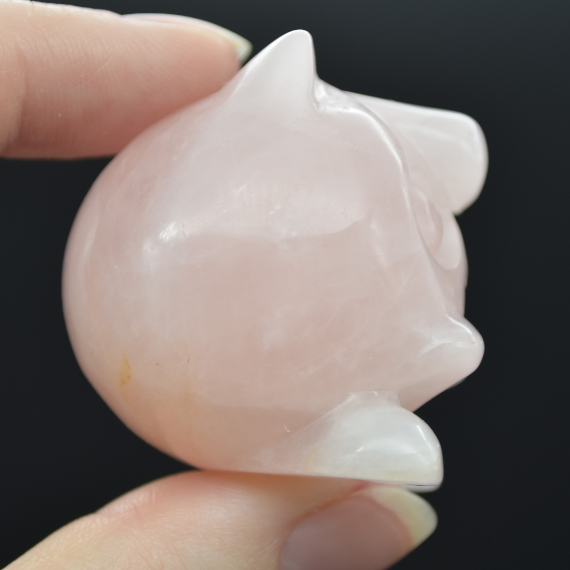 Rose Quartz Crystal Jigglypuff - 3.5cm - 1 count - Image 4