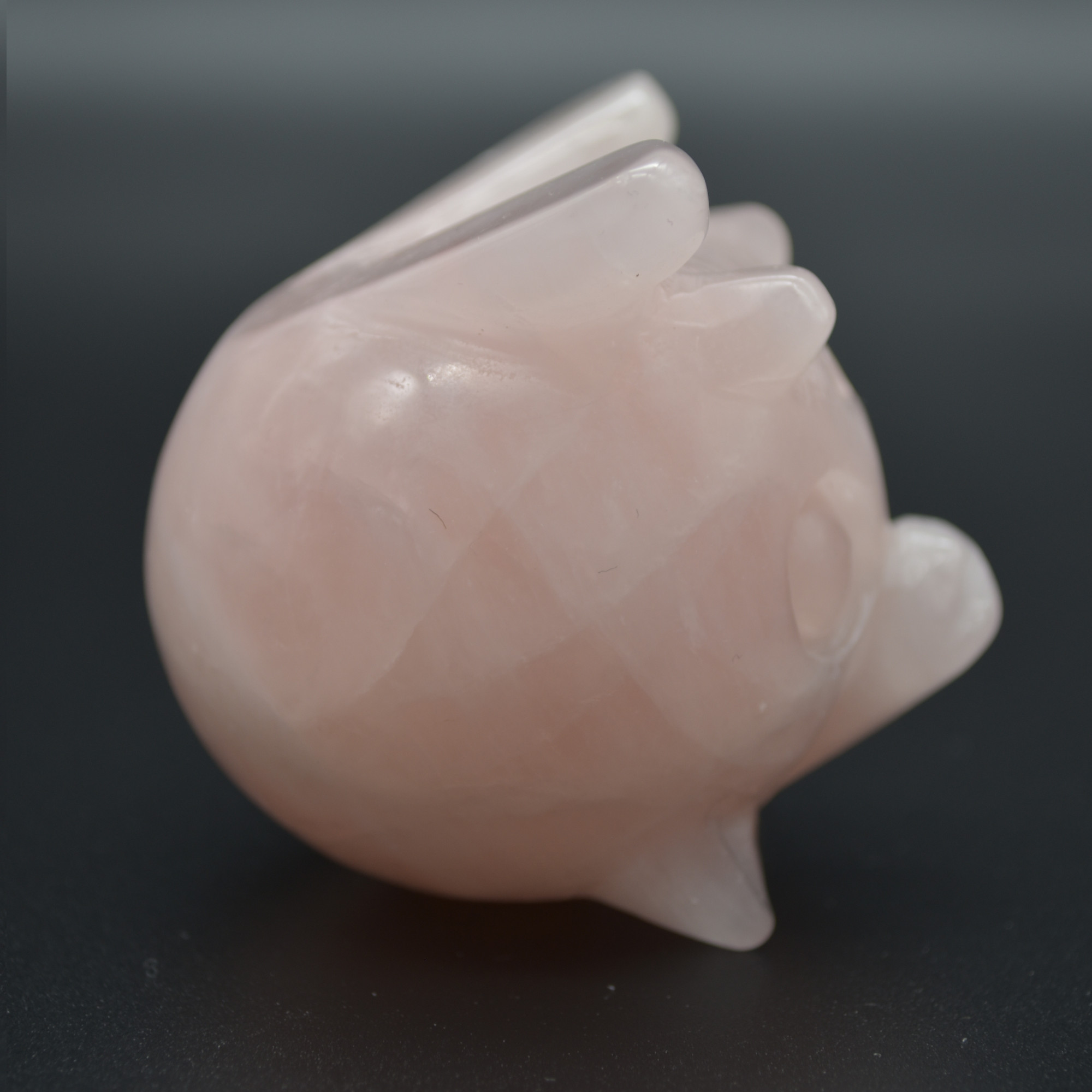 Rose Quartz Crystal Jigglypuff - 5.5cm #01 - Image 3
