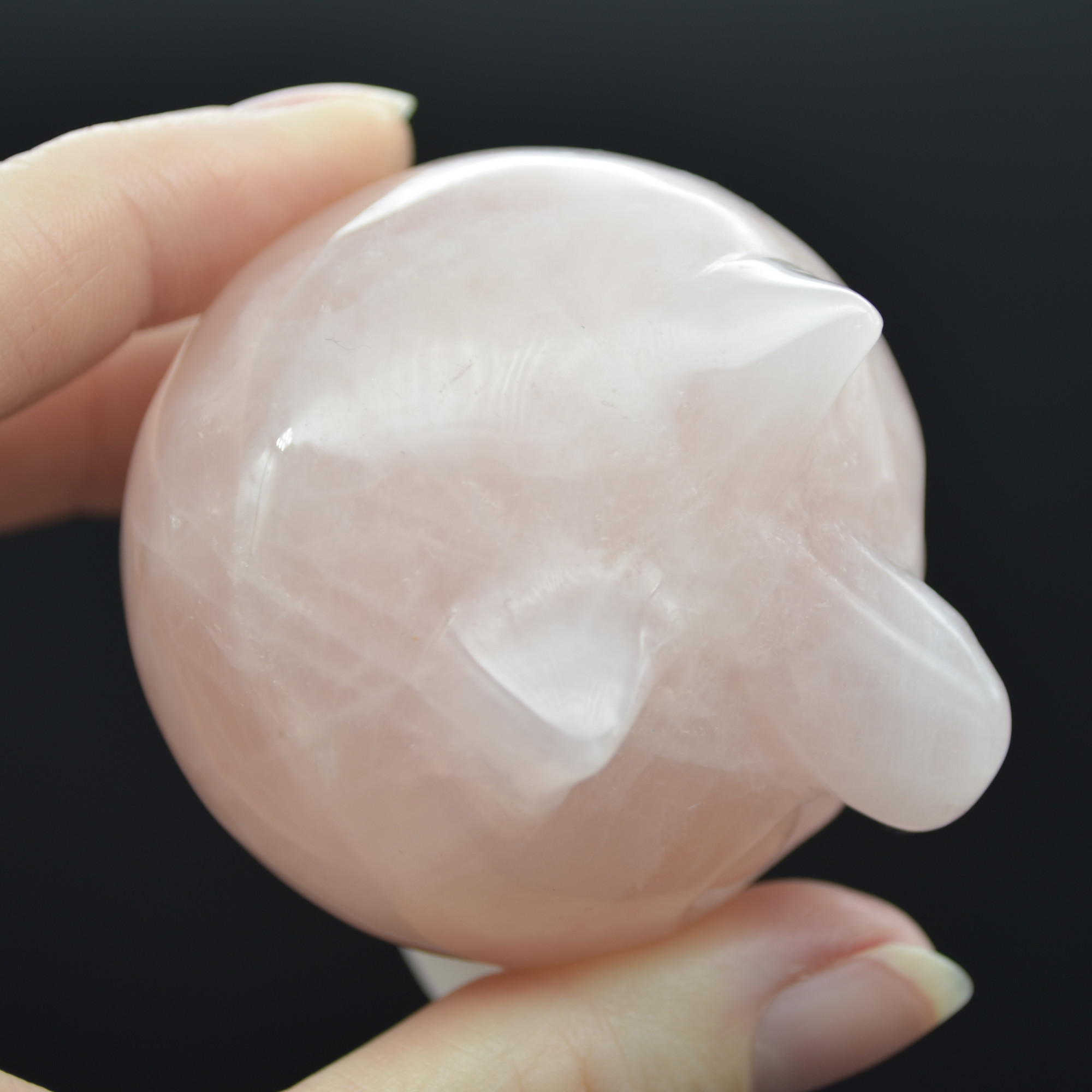 Rose Quartz Crystal Jigglypuff - 5.5cm #01 - Image 7