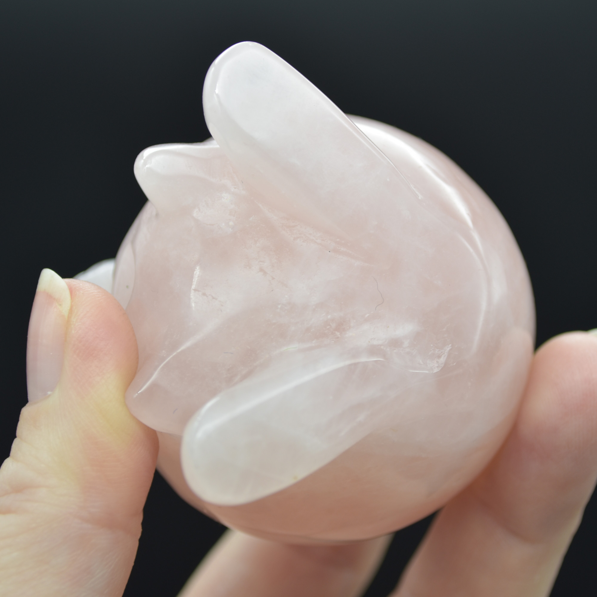 Rose Quartz Crystal Jigglypuff - 5.5cm #01 - Image 8