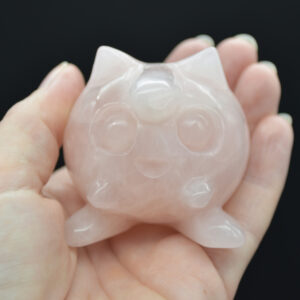 Rose Quartz Crystal Jigglypuff - 5.5cm  #01