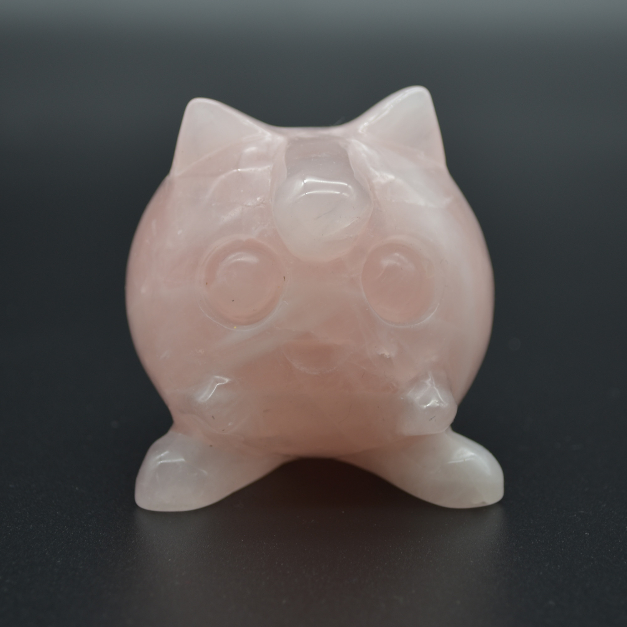 Rose Quartz Crystal Jigglypuff - 5.5cm #03 - Image 2