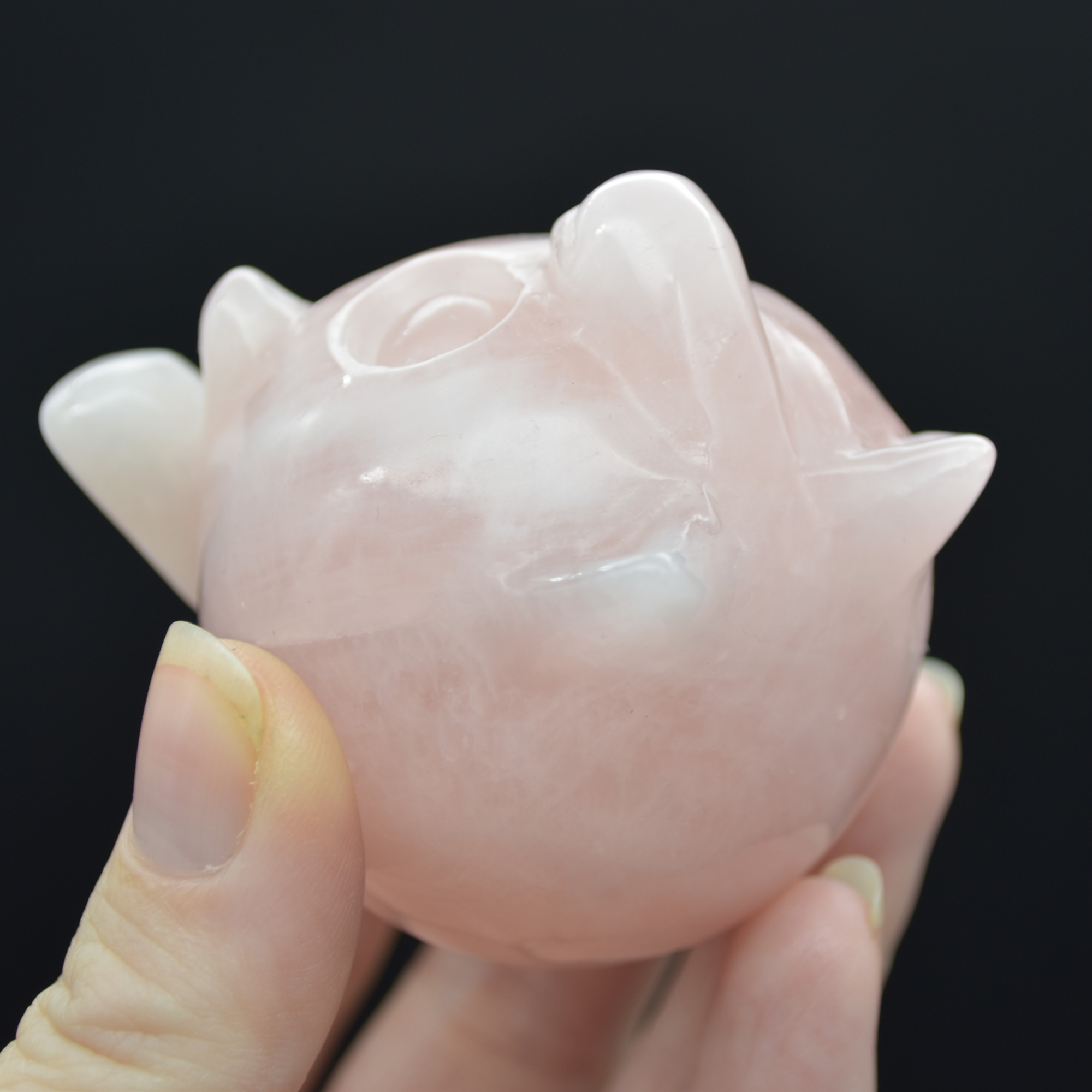 Rose Quartz Crystal Jigglypuff - 5.5cm #03 - Image 7