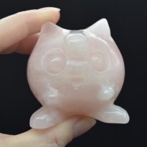 Rose Quartz Crystal Jigglypuff - 5.5cm  #07