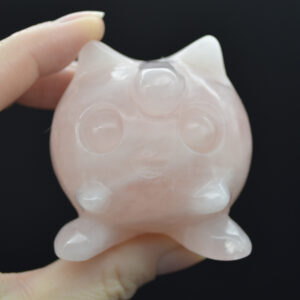 Rose Quartz Crystal Jigglypuff - 5.5cm  #08