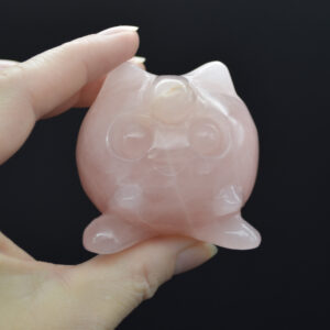 Rose Quartz Crystal Jigglypuff - 5.5cm  #09