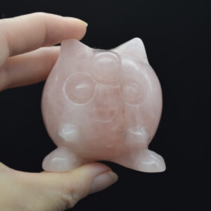Rose Quartz Crystal Jigglypuff - 5.5cm  #18