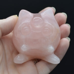 Rose Quartz Crystal Jigglypuff - 5.5cm  #19