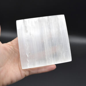 Selenite Square Charging Plate - 10cm - 1 Count