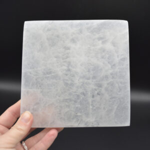 Selenite Square Charging Plate - 14.5cm - 1 Count