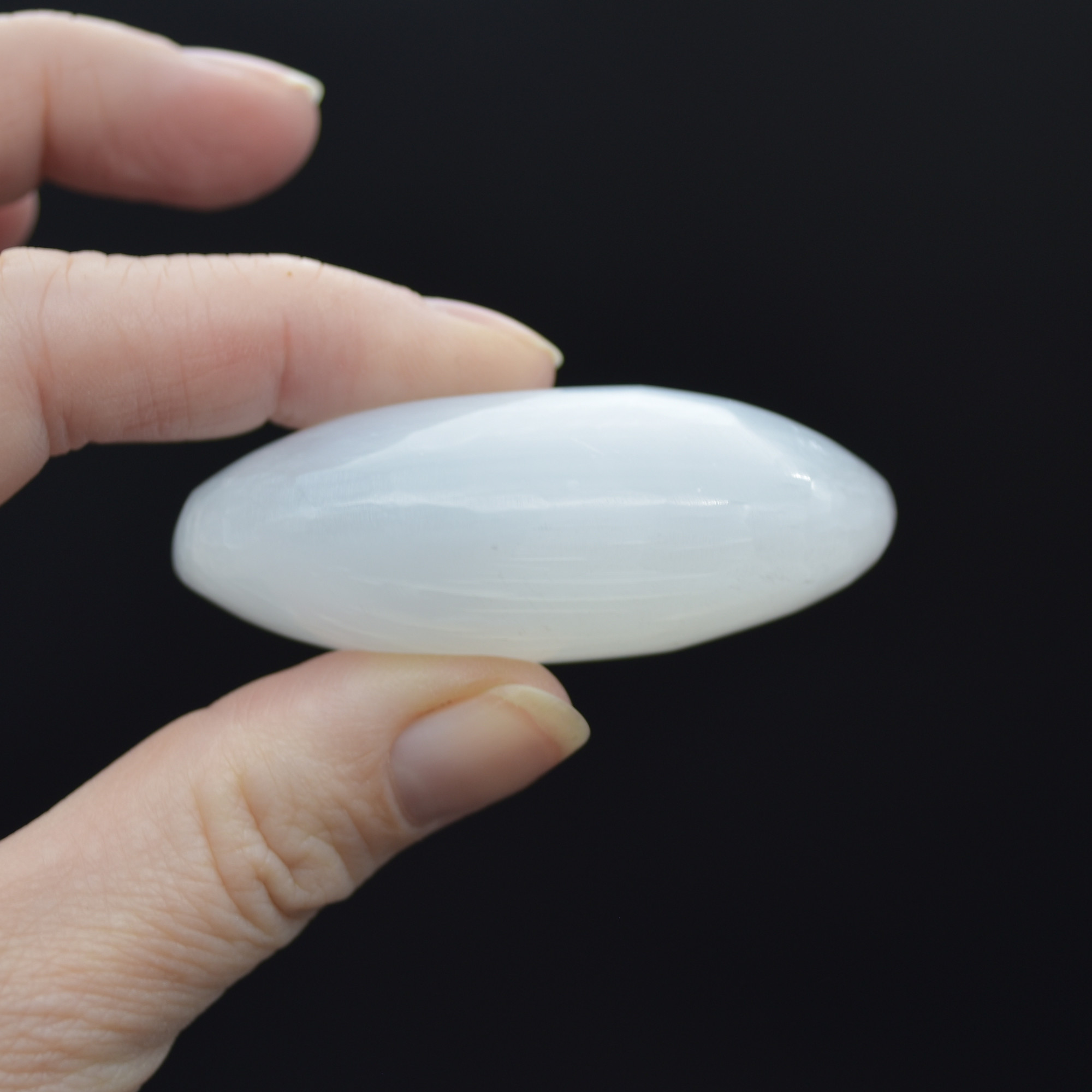 Selenite Moon - 4cm, 6cm and 8cm Sizes - 1 Count - Image 9